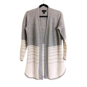Charter Club 100% Cashmere Open Front Cardigan Size S
